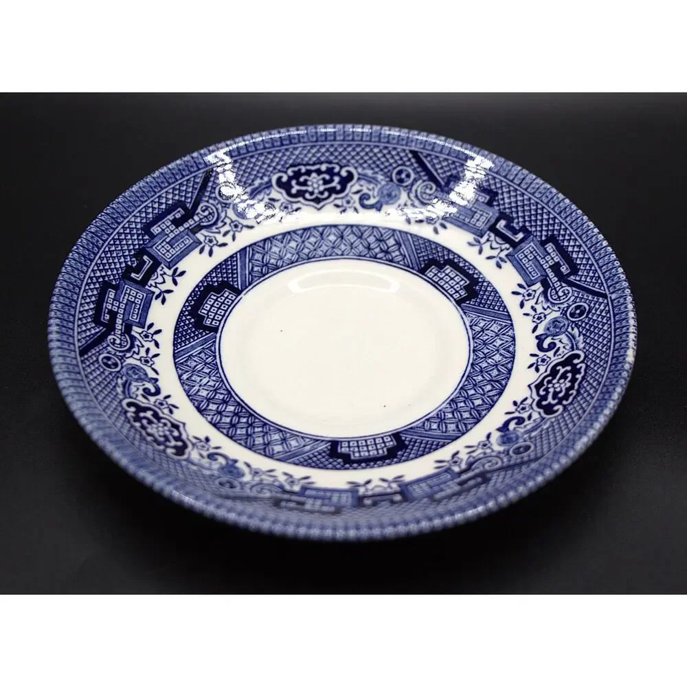 Churchill England Blue Willow Saucer 5.5